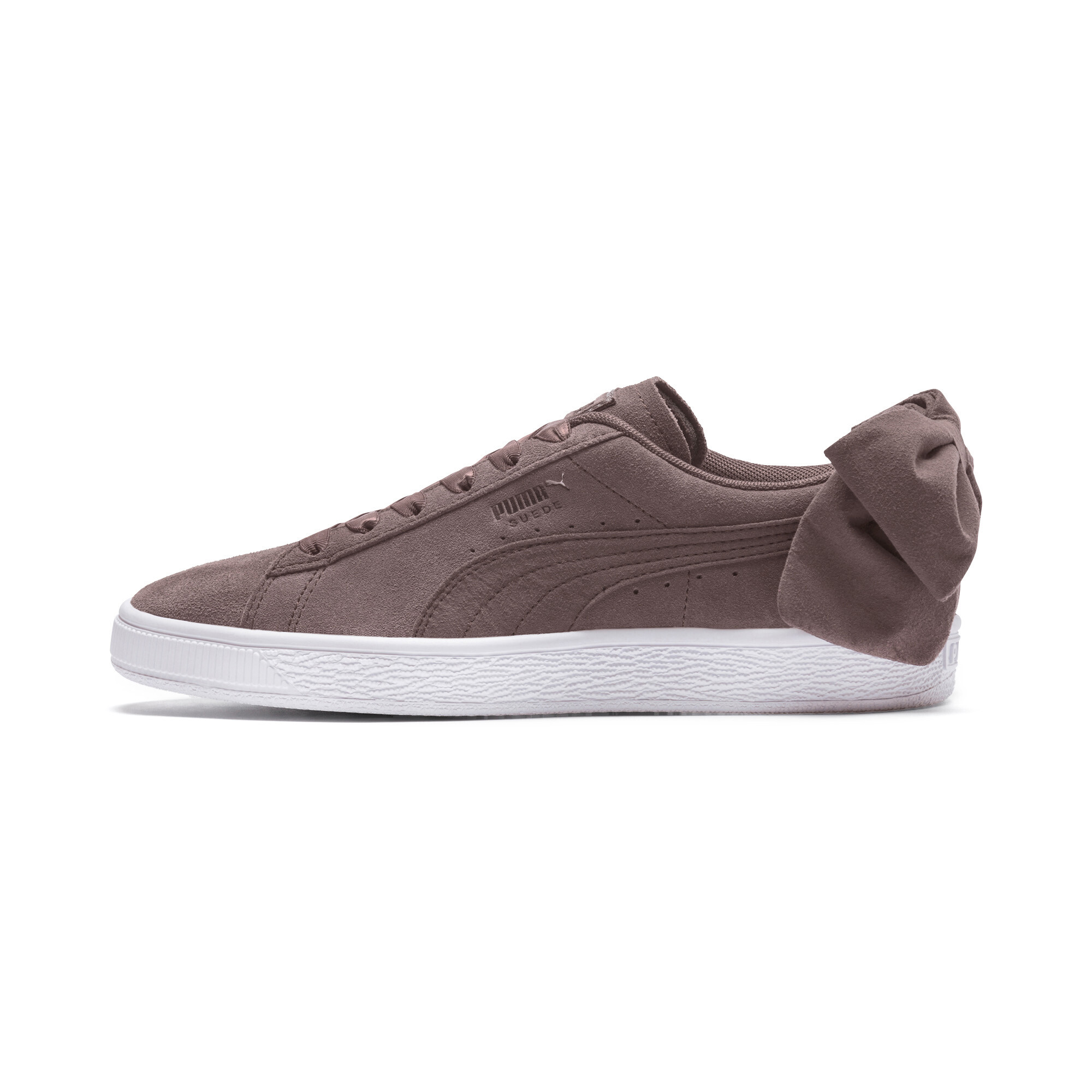 puma patent bow trainers