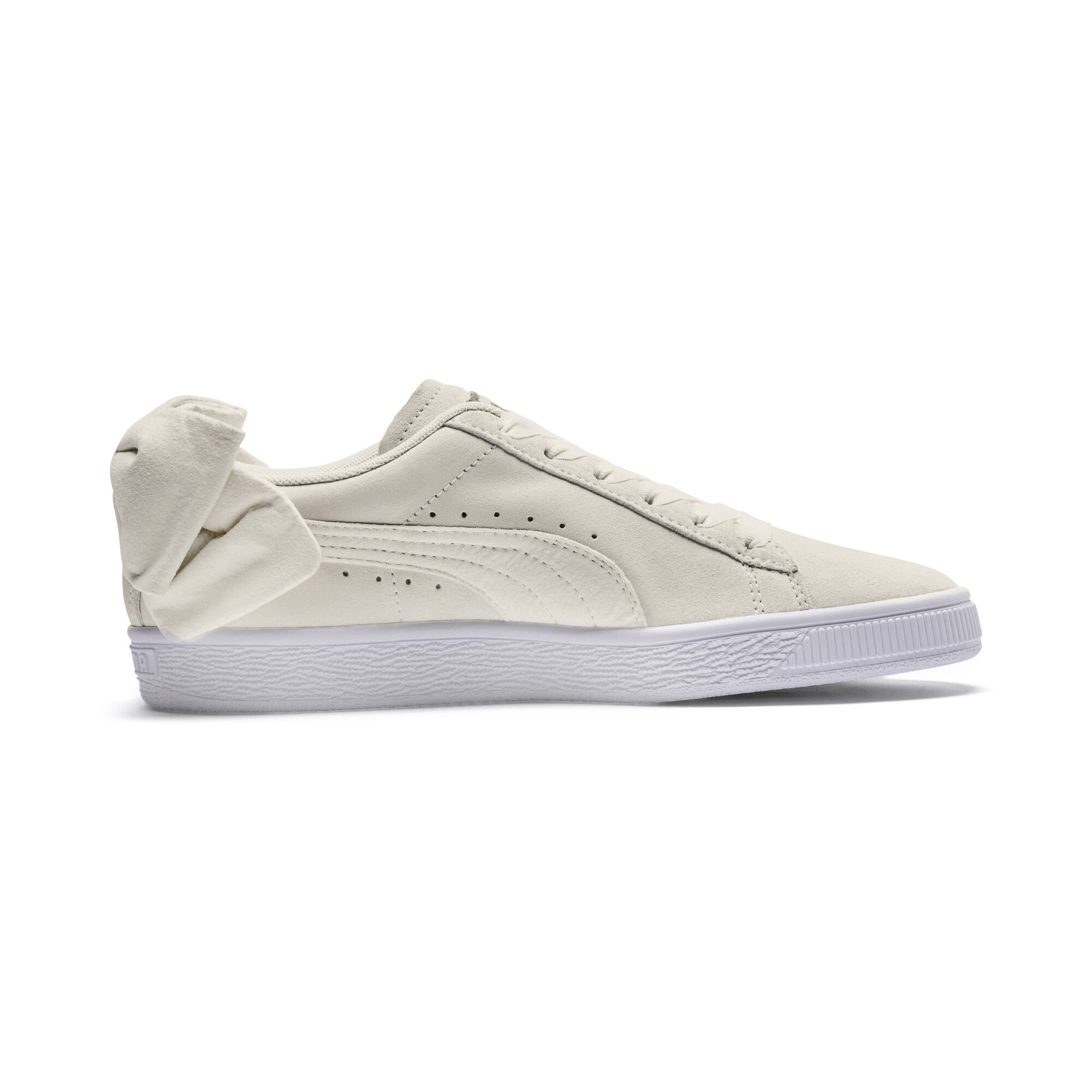 puma patent bow trainers