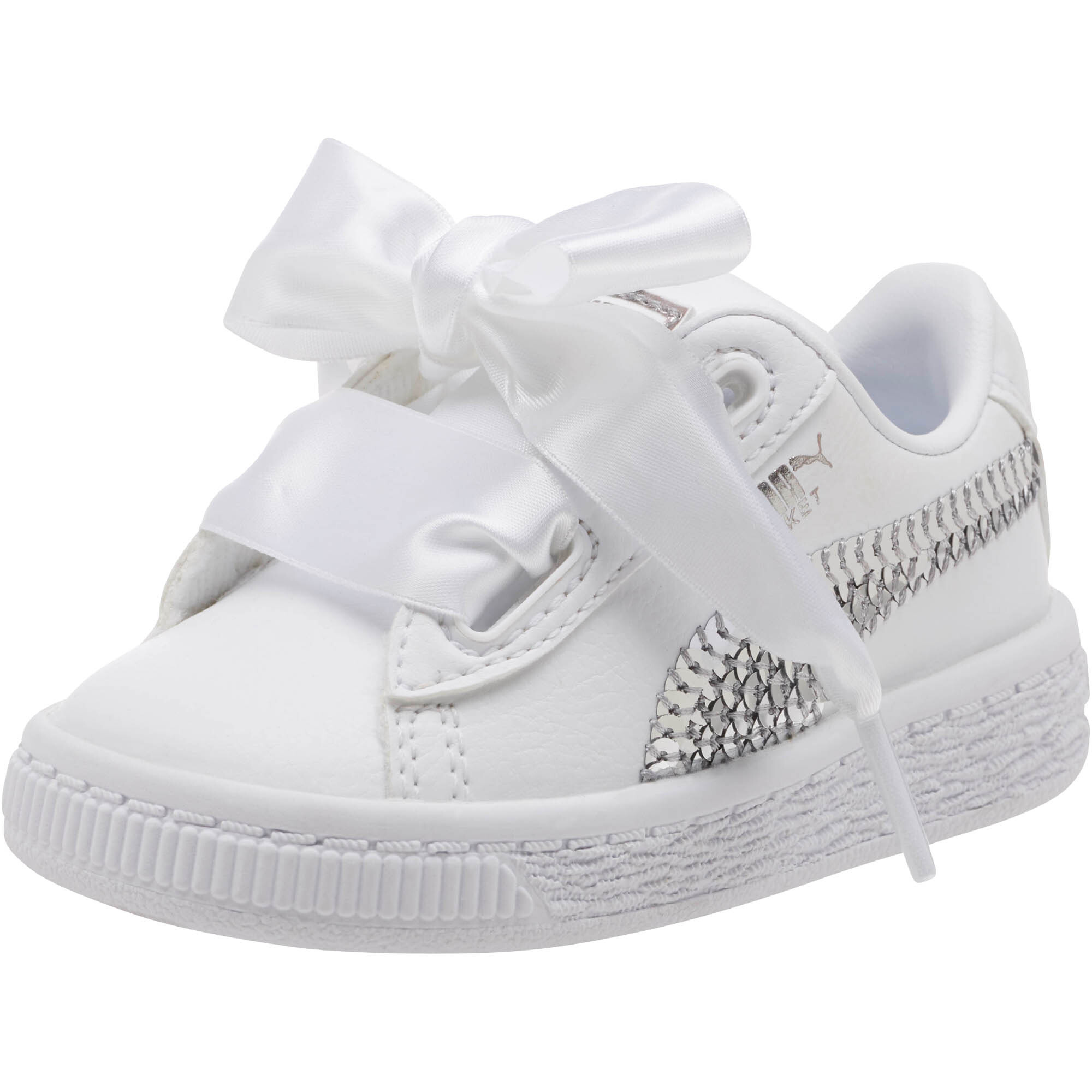 PUMA Basket Heart Bling Infant Sneakers Kids Shoe Kids | eBay