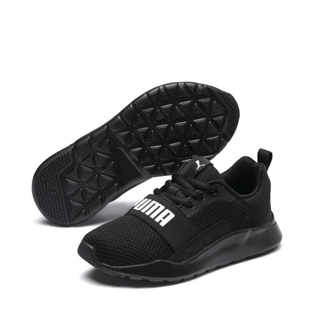 puma wired black shoes