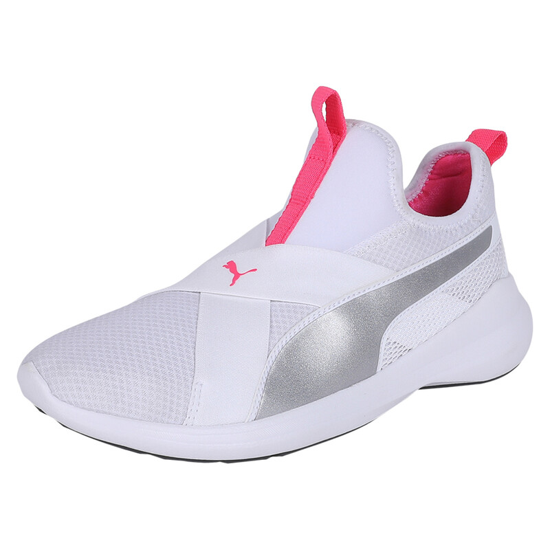 

Women's PUMA Rebel X White Silver-KNOC