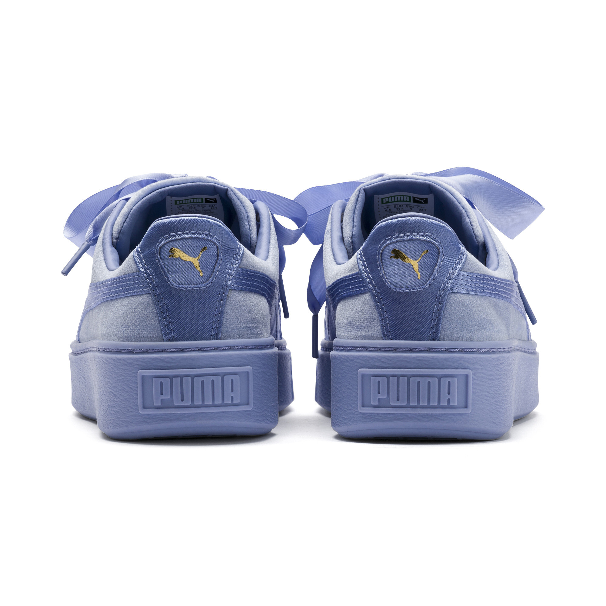 puma platform kiss velvet