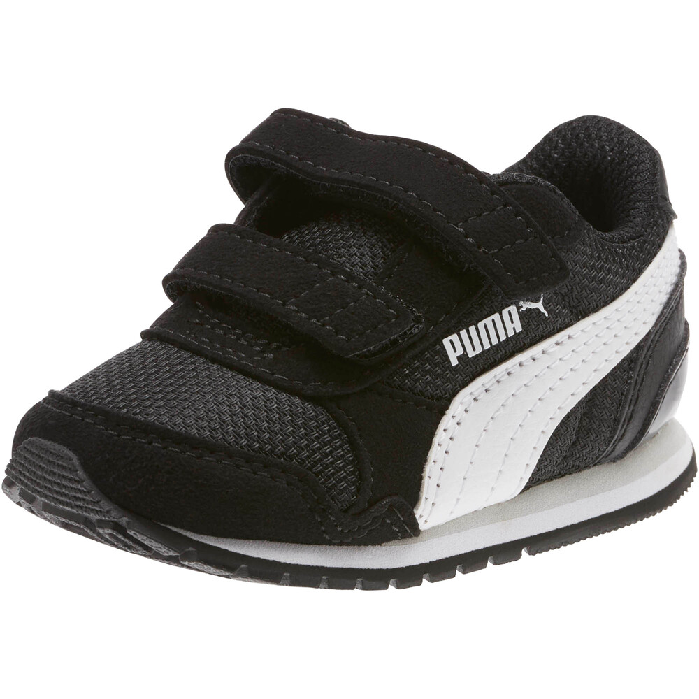 St Runner V2 Mesh Bantli Bebek Ayakkabi Siyah Puma Puma Turkiye Resmi Alisveris Sitesi