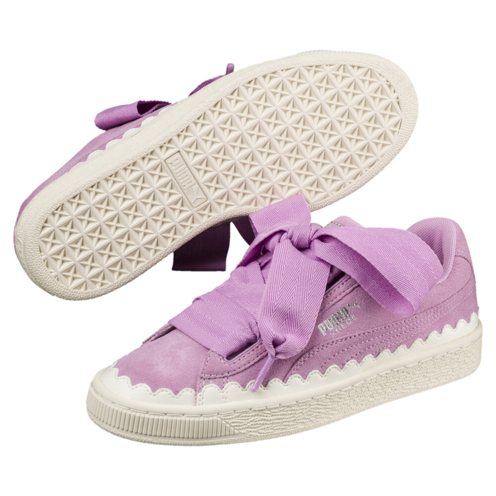 puma suede heart hombre rosas