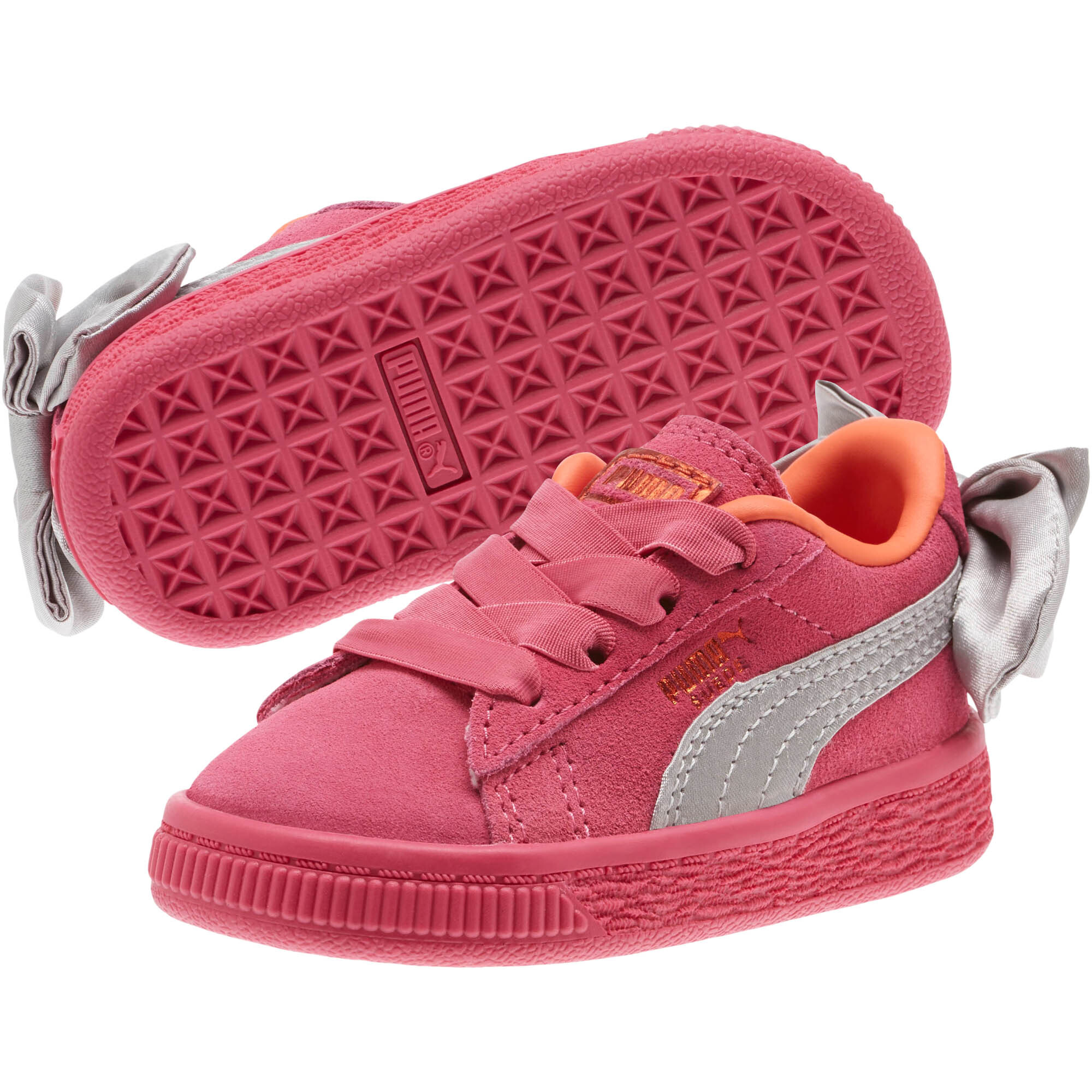 PUMA Suede Bow Toddler Shoes Kids Shoe Kids | EBay