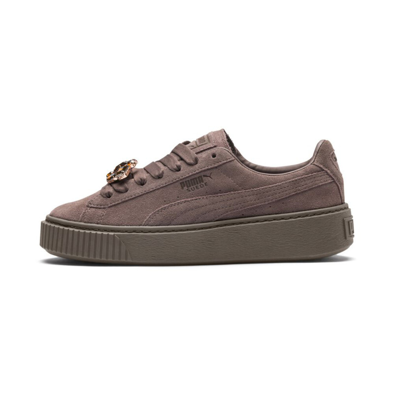 

Women's PUMA Suede Platform Gem Shoes