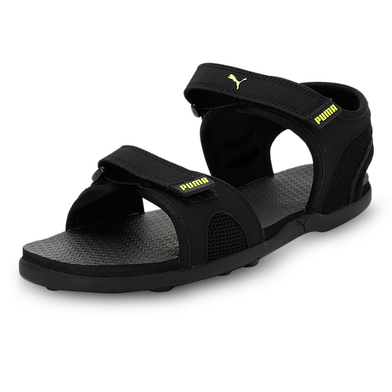 

PUMA Relay MU Unisex Sandals, Black/yellow