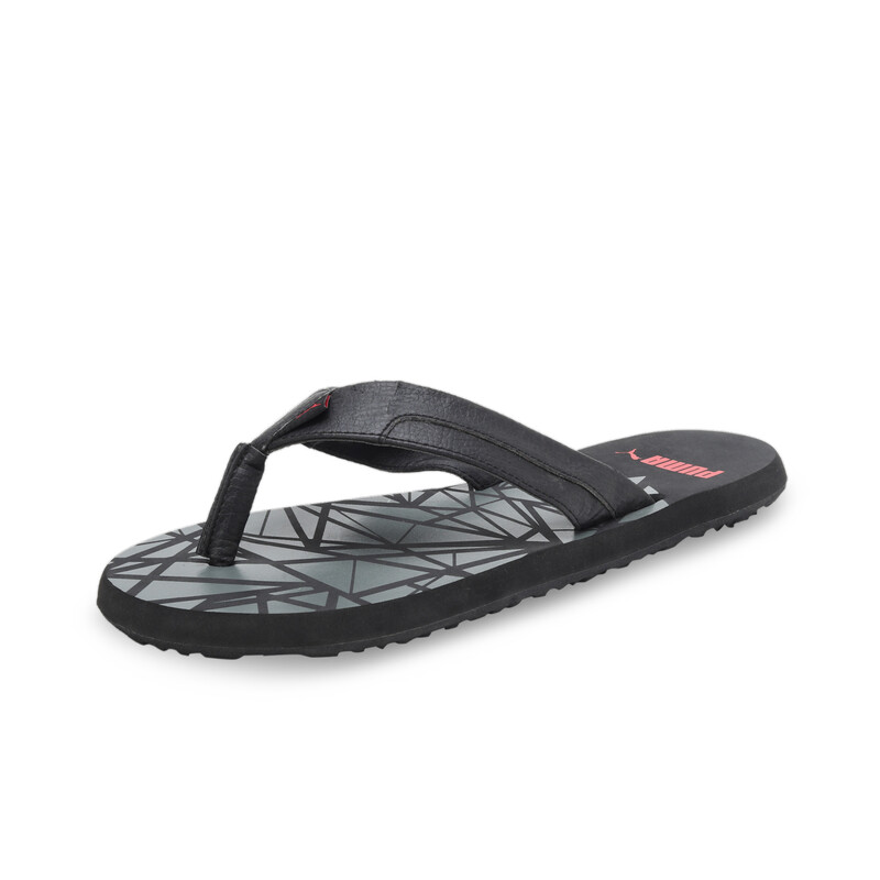 

PUMA Wrens GU Flip-Flops Sandals, Black/red/gray