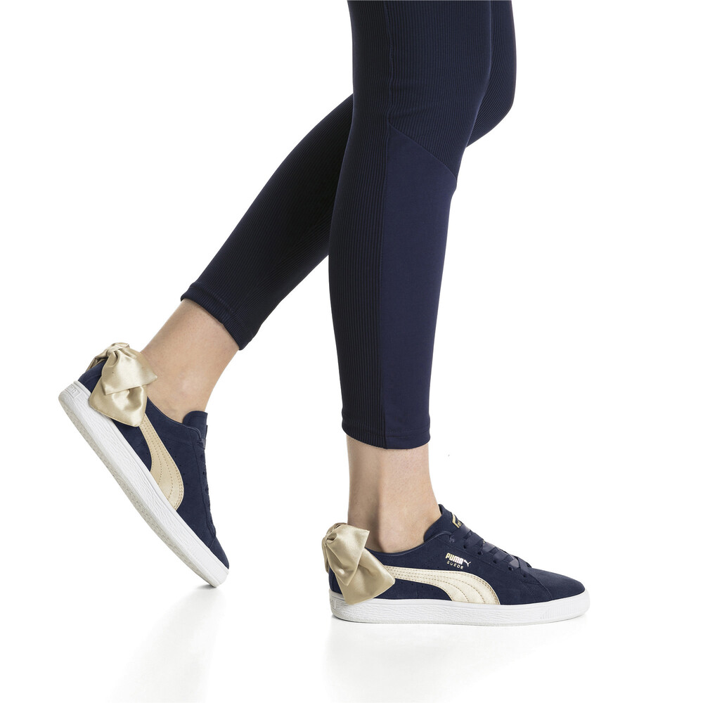 puma suede bow varsity