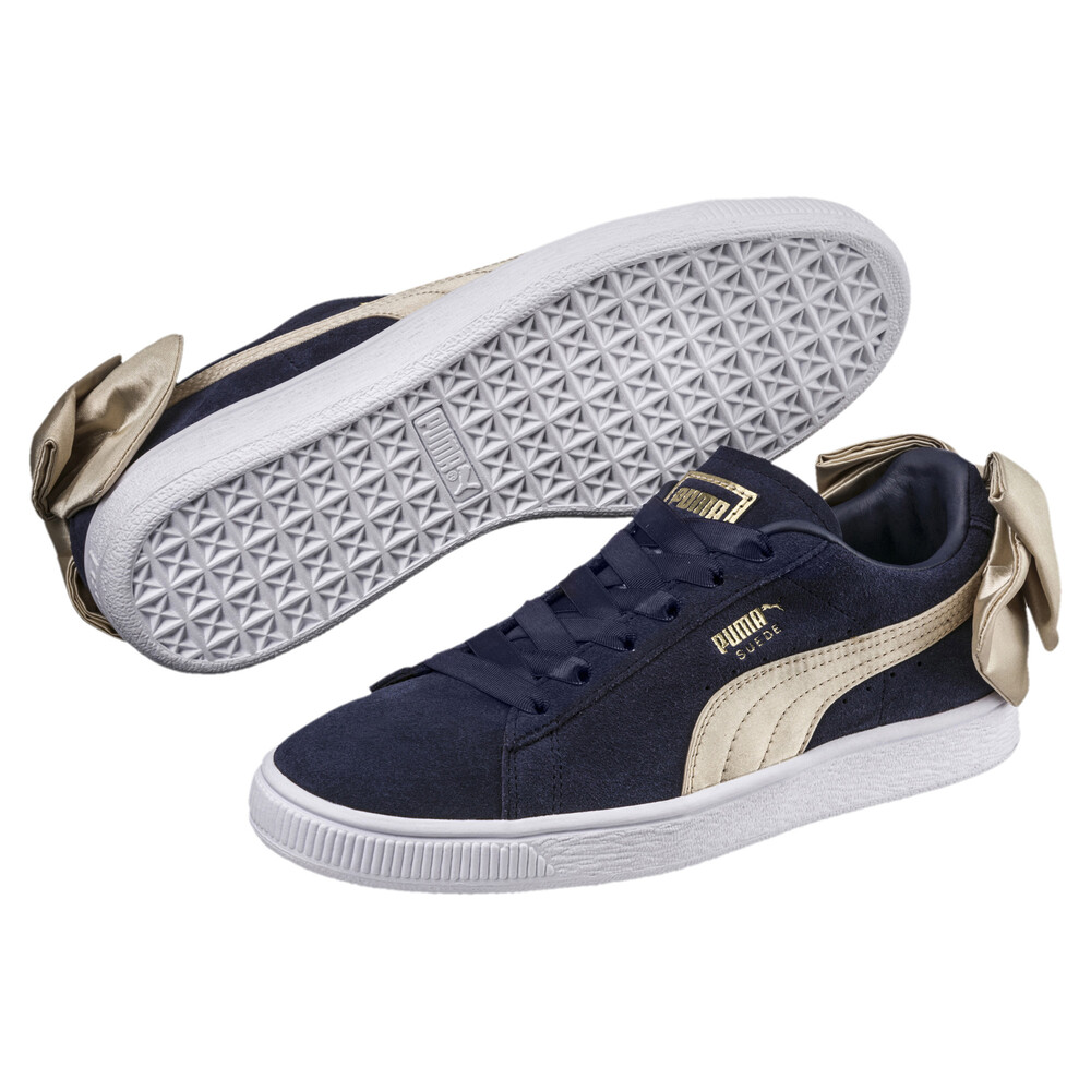 puma select suede bow varsity