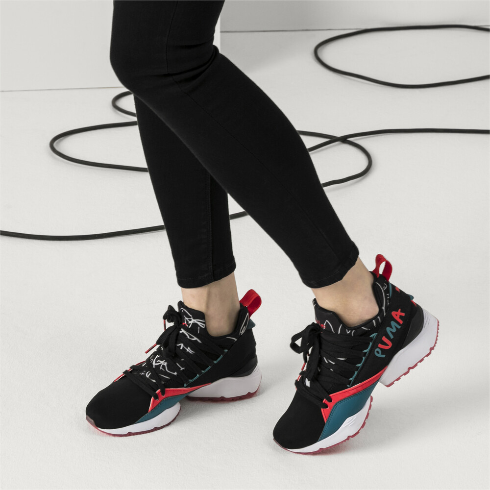 zapatillas puma muse mujer