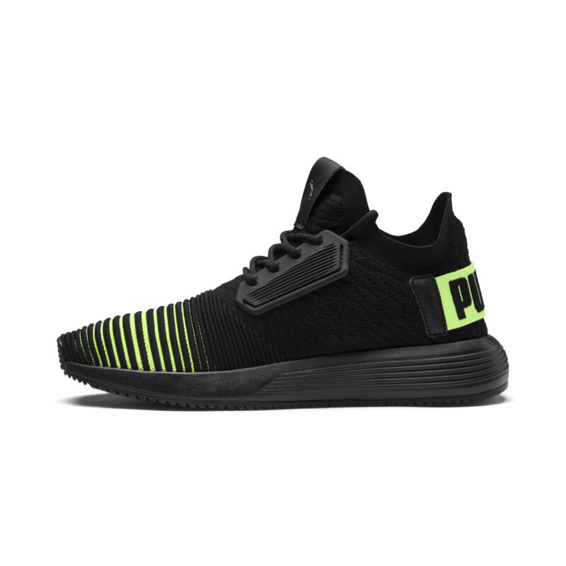 

PUMA Uprise Color Shift Jr Sneakers, Black/yellow