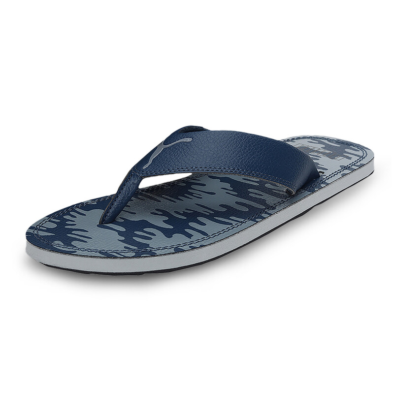 

Men's PUMA Ketava Camouflage Slippers Sandals, Black/silver/blue