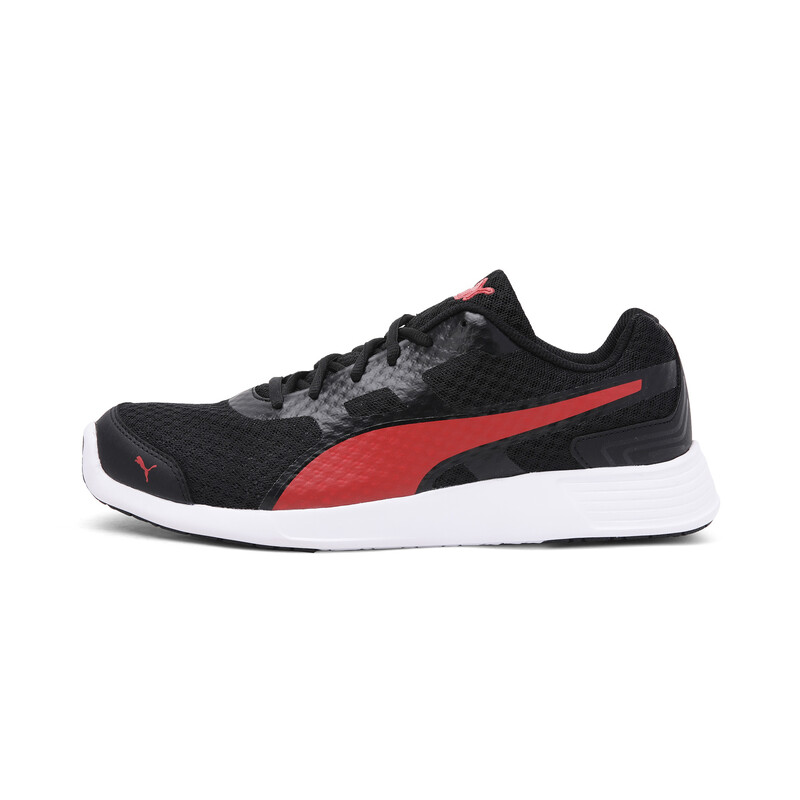 

Men's PUMA FST Runner Sneakers, Black/red