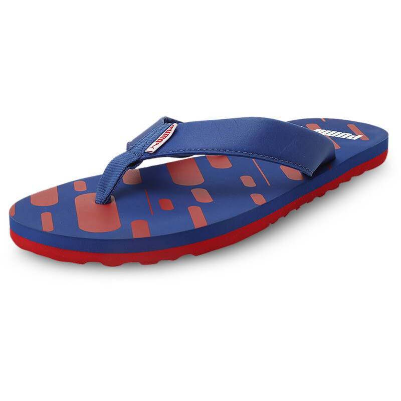 

Men's PUMA Triumph X Unisex Flip-Flops Sandals, White/red/blue