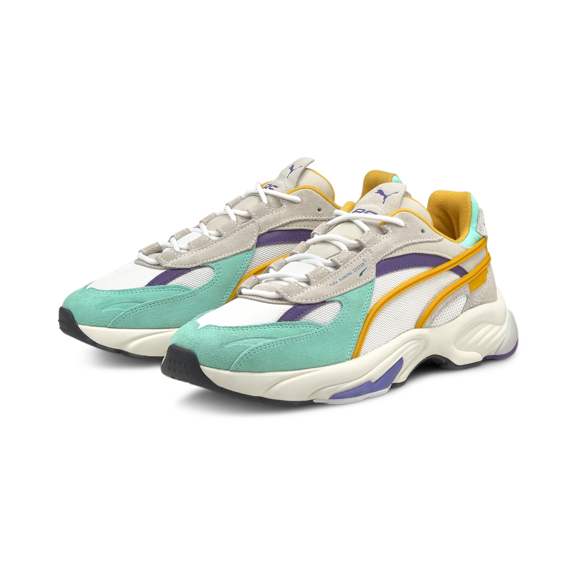 【プーマ公式通販】 プーマ RS-CONNECT ドリップ スニーカー ユニセックス ユニセックス Biscay Green-Puma White ｜PUMA.com