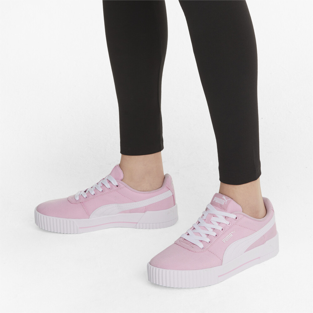 

PUMA - female - Кеды Carina Canvas Women's Trainers – Pink Lady-Puma White –, Розовый