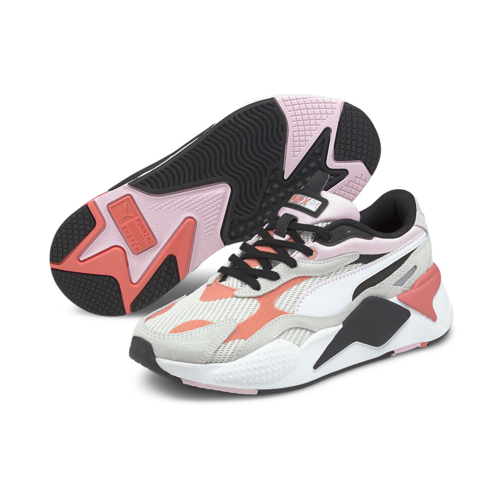 

PUMA - Кроссовки RS-X³ Twill Air Mesh Trainers – Nimbus Cloud-Georgia Peach –, Серый