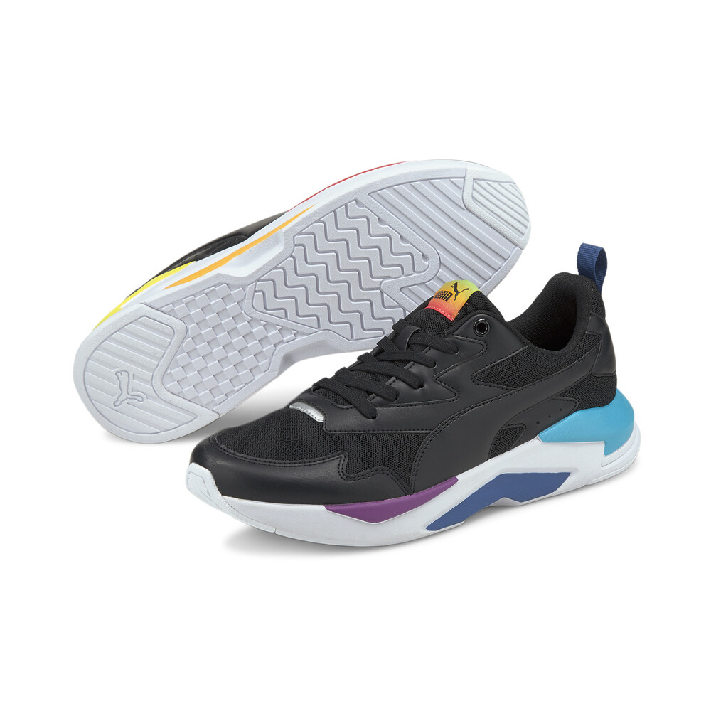 

PUMA - Кроссовки X-Ray Lite Rainbow Trainers – Black-Black-Celandine-Blue –, Черный