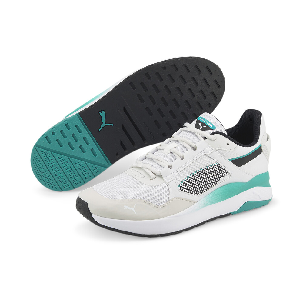 puma green white