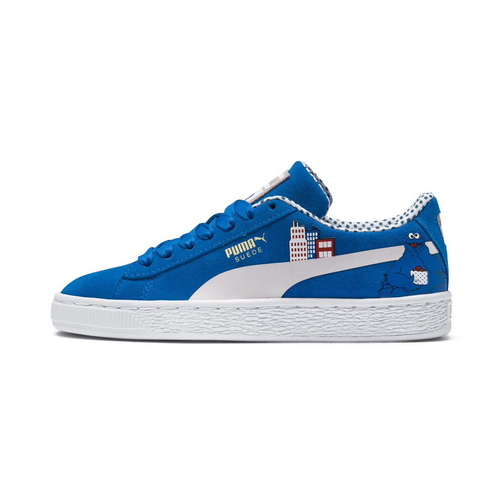 фото Детские кеды sesame str 50 suede jr puma