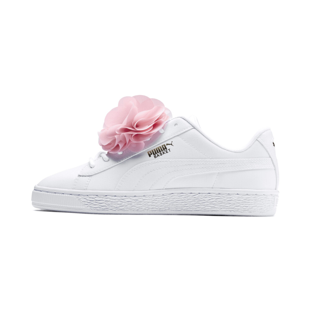 puma basket flower junior puma basket flower junior