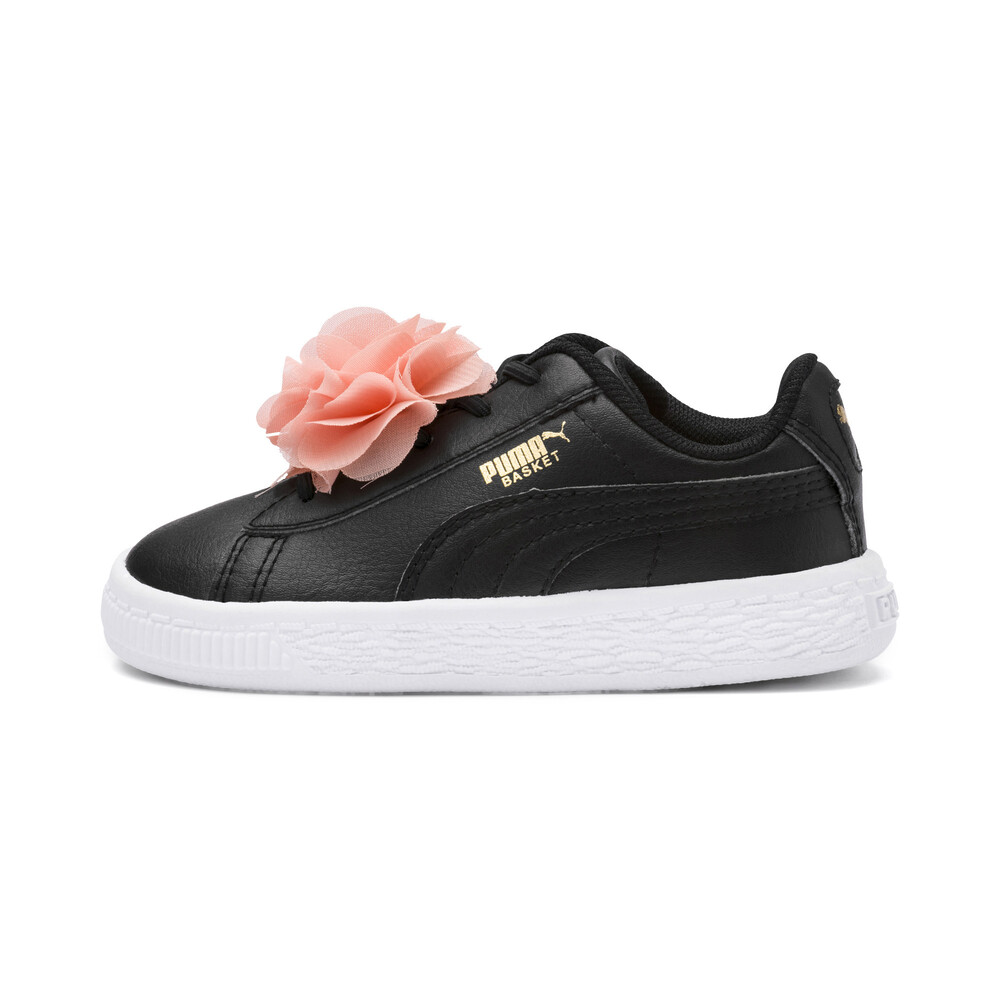 фото Детские кеды basket flower ac ps puma