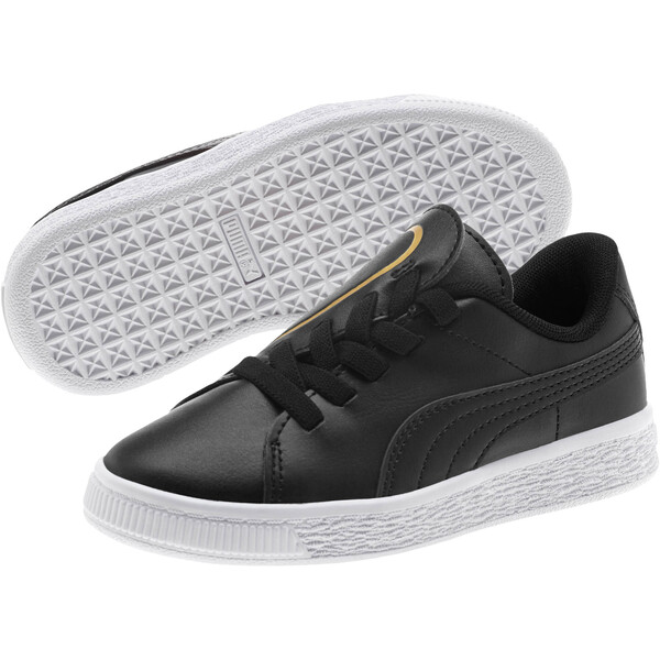 Basket Crush AC Sneakers PS | Puma Black-Puma Team Gold | PUMA Shoes ...