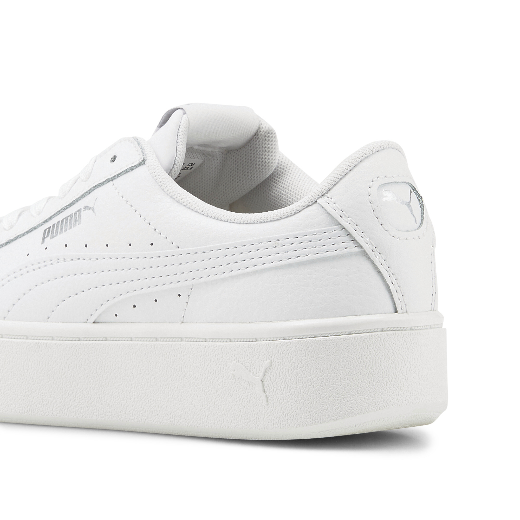 Women's Puma Vikky Stacked's Trainers, White, Size 35.5, Shoes