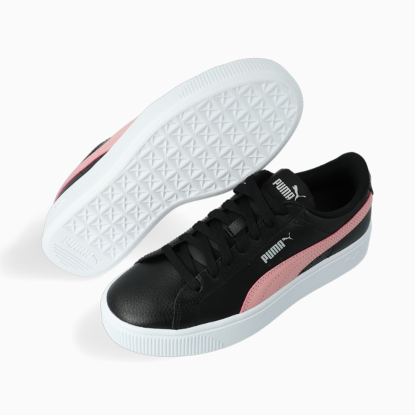 PUMA Vikky Stacked Women's Trainers, Puma Black-Bridal Rose, large-ZAF