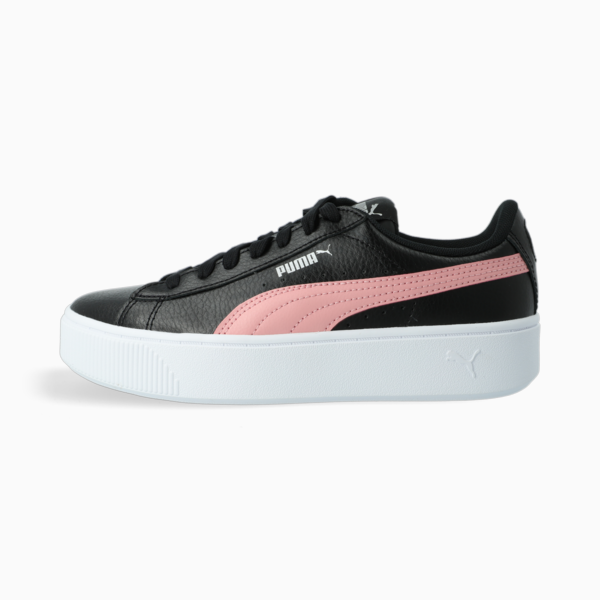PUMA Vikky Stacked Women's Trainers, Puma Black-Bridal Rose, large-ZAF