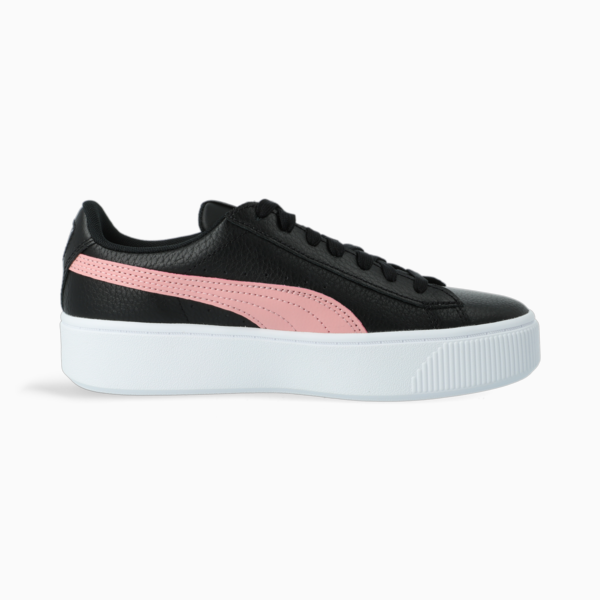 PUMA Vikky Stacked Women's Trainers, Puma Black-Bridal Rose, large-ZAF
