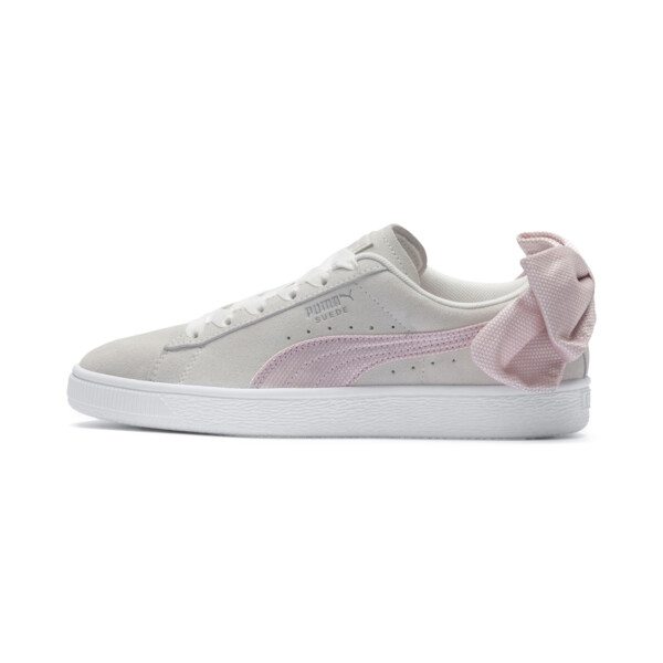 puma suede bow