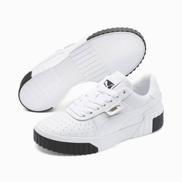 Zapatilla PUMA Cali para mujer, Puma White-Puma Black, large-ARG