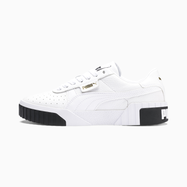 Zapatilla PUMA Cali para mujer, Puma White-Puma Black, large-ARG