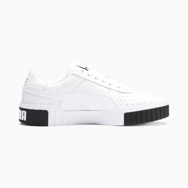 Zapatilla PUMA Cali para mujer, Puma White-Puma Black, large-ARG