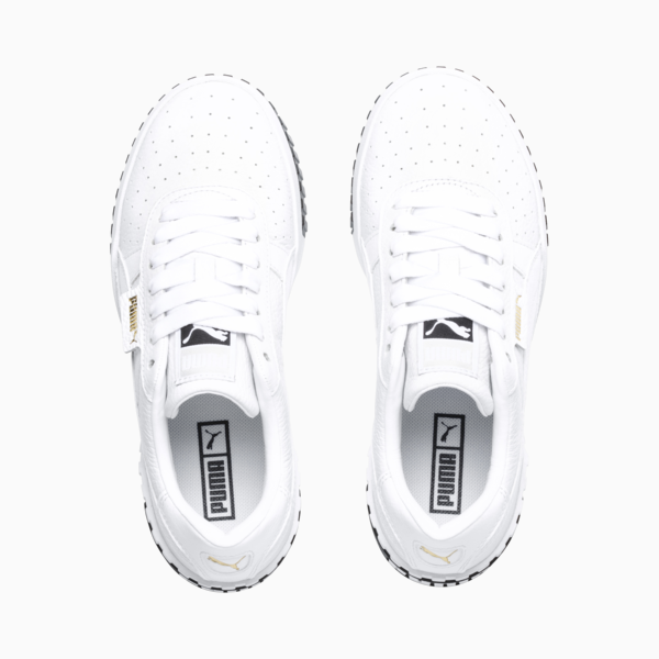 Zapatilla PUMA Cali para mujer, Puma White-Puma Black, large-ARG