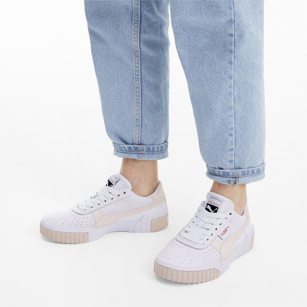 Puma cali white rosewater