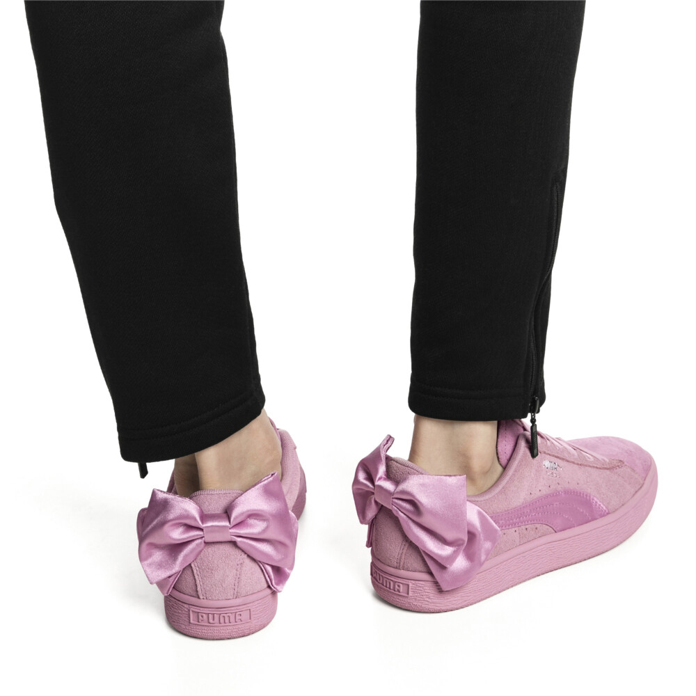 Suede Bow Galaxy Women's Sneakers