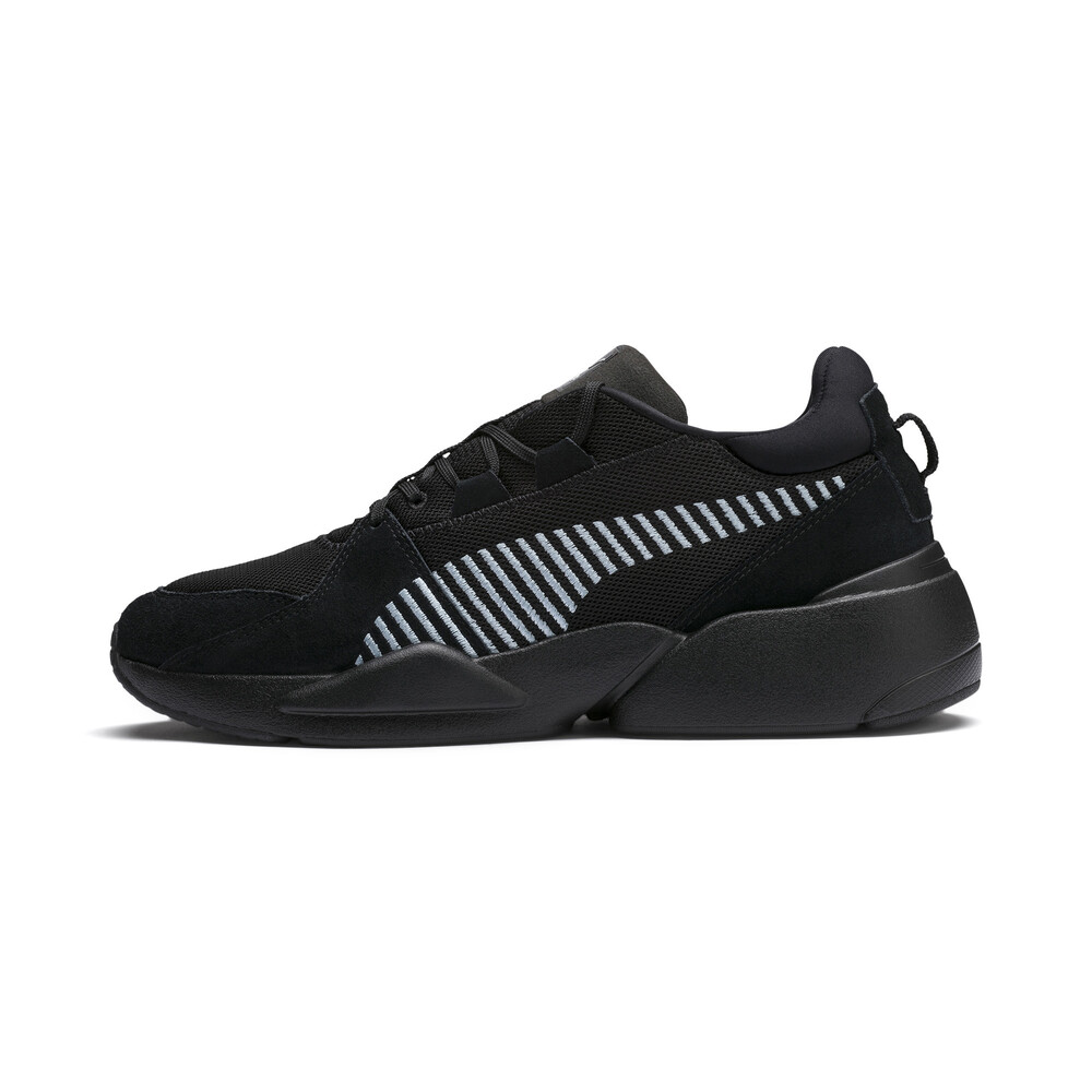 puma zeta suede black