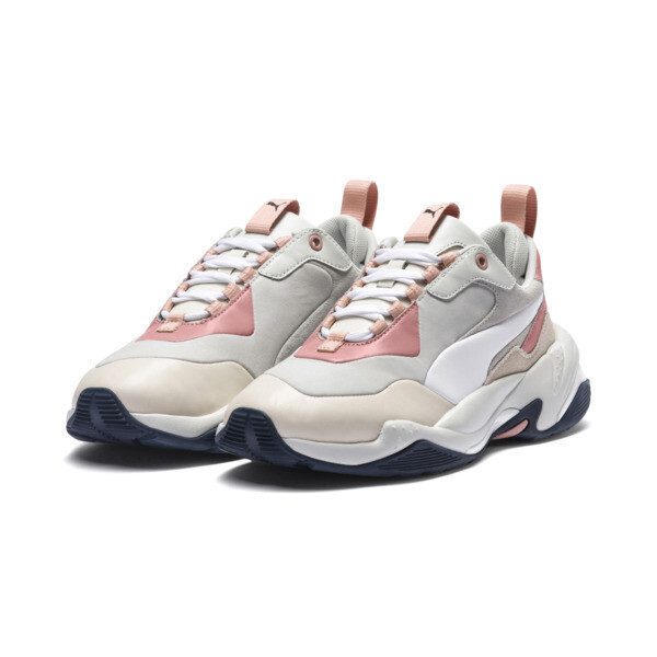 Thunder Rive Gauche Women’s Sneakers, Peach Beige-Glacier Gray, large