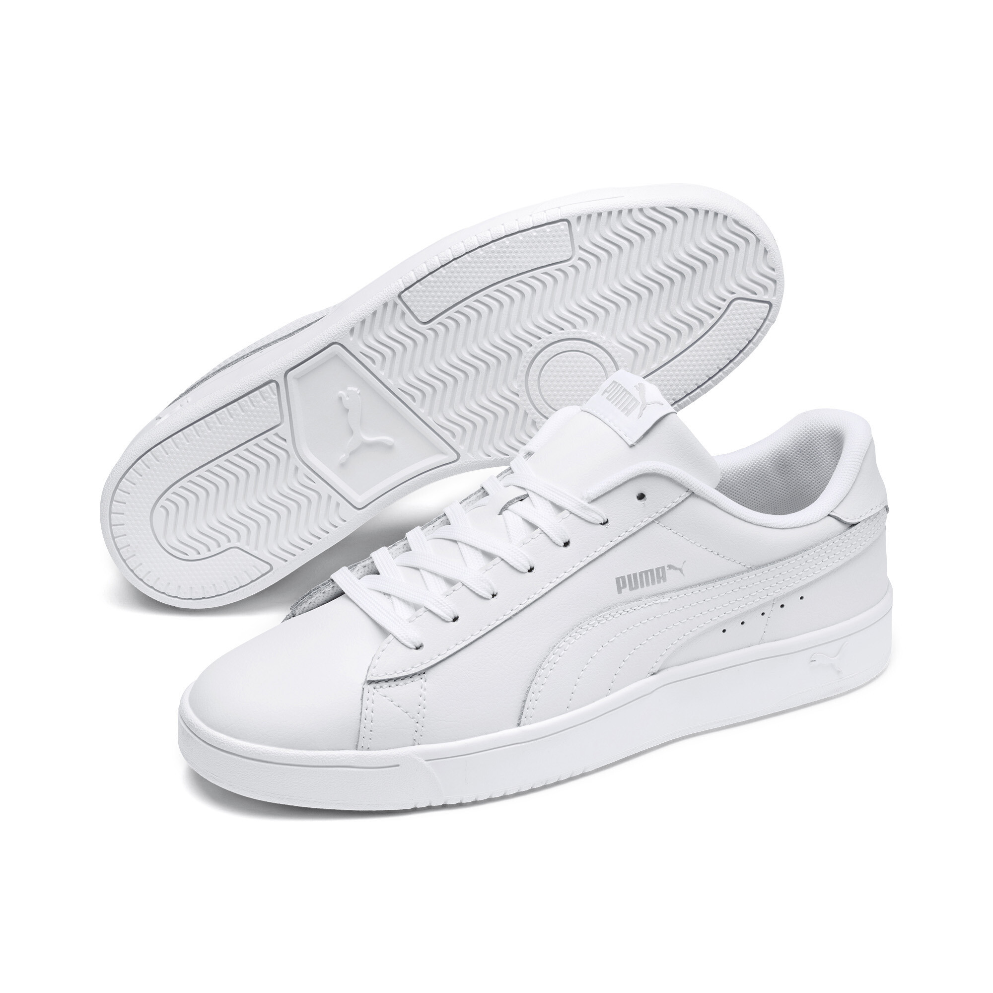 【プーマ公式通販】 プーマ コート ブレーカー ダービー L ユニセックス Puma White-Puma White-Silver ｜PUMA.com