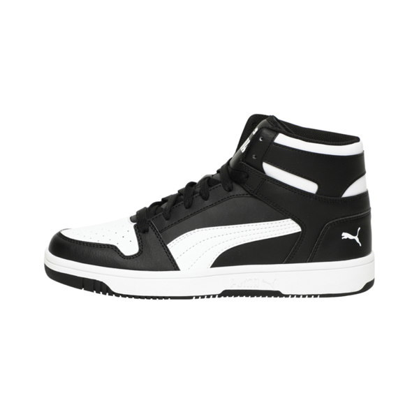 Rebound Lay Up Trainers, Puma Black-Puma White, large-ZAF