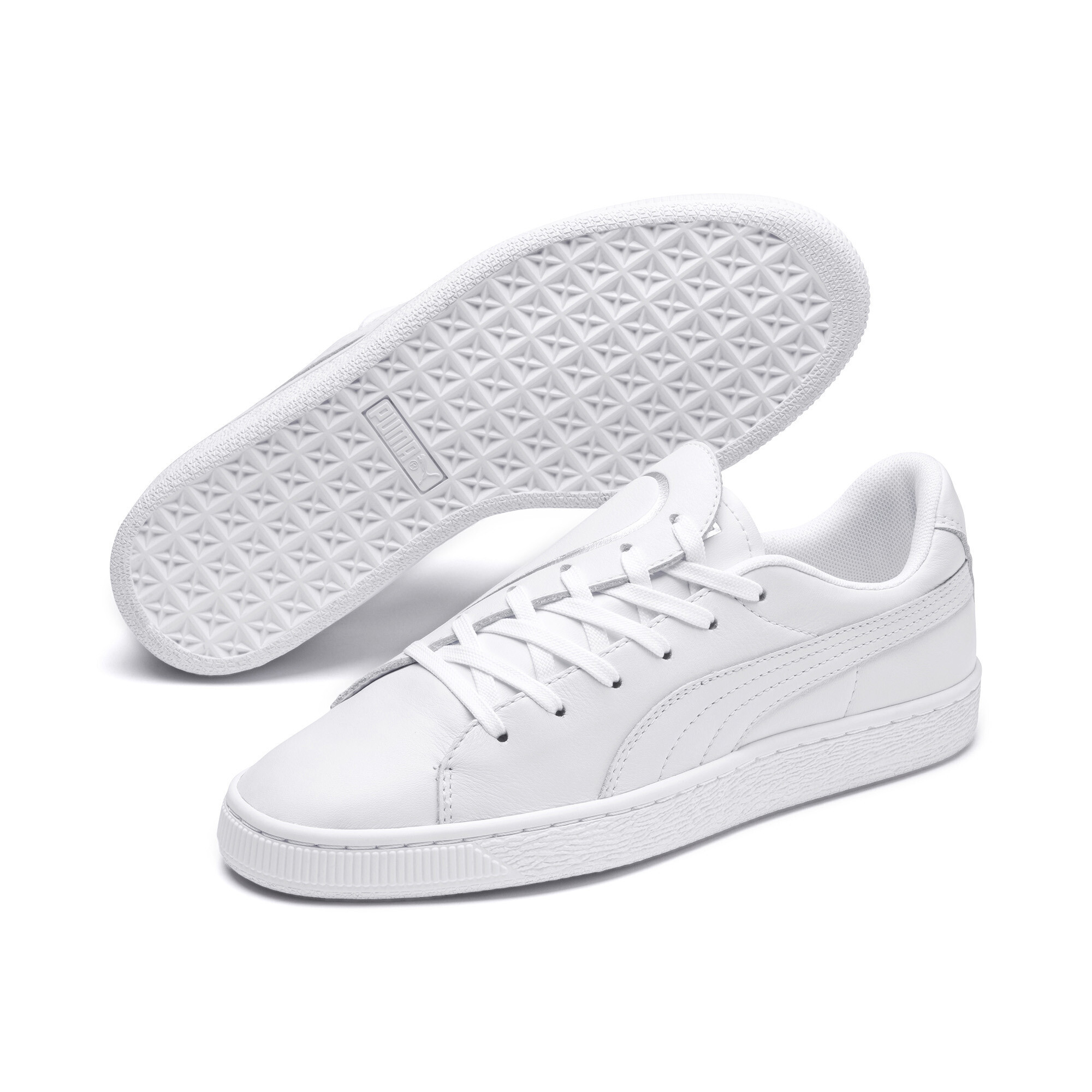 PUMA Women's Basket Crush Emboss Heart Sneakers | eBay