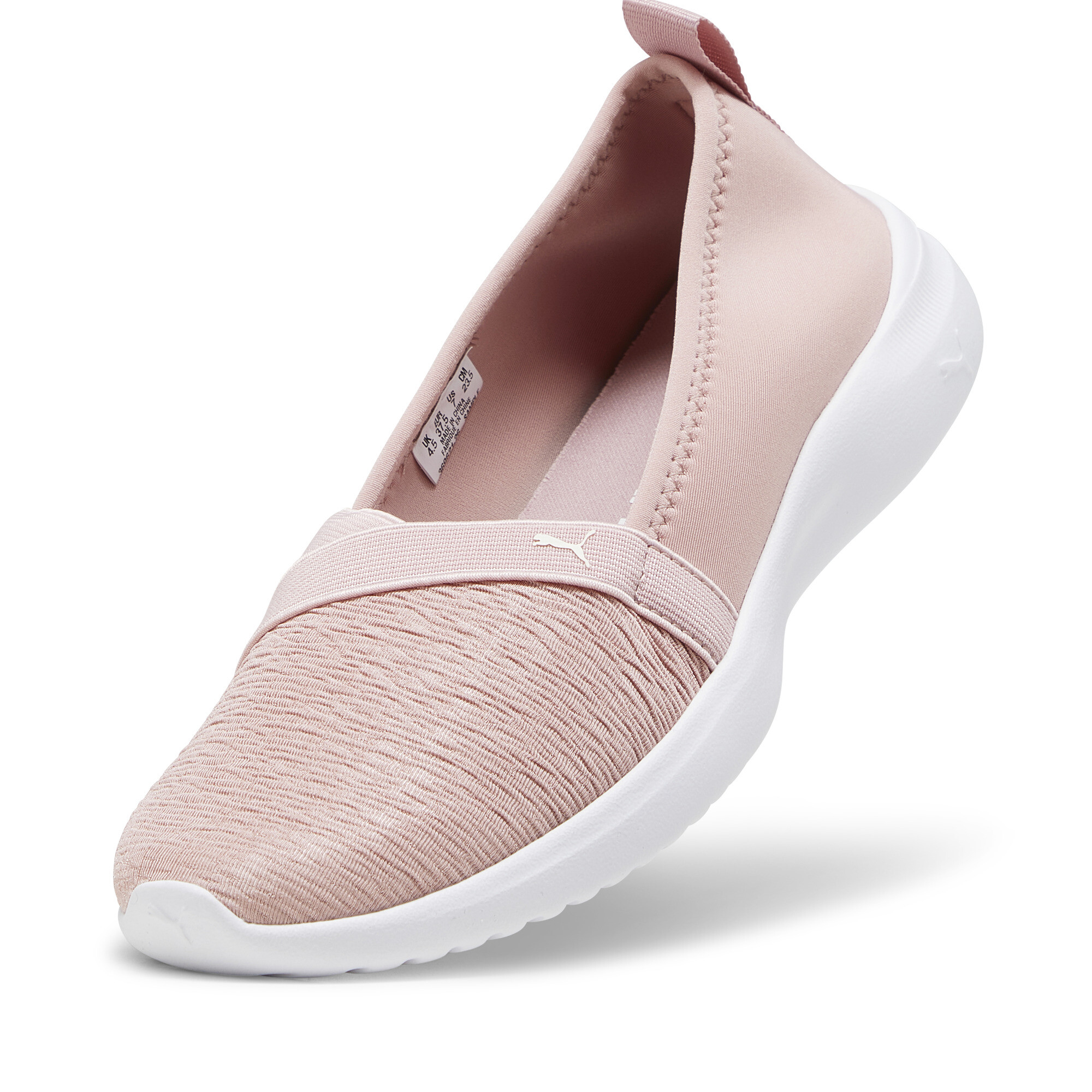 Adelina Slip-On sportschoenen voor Dames, Roze/Wit, Maat 40,5 | PUMA