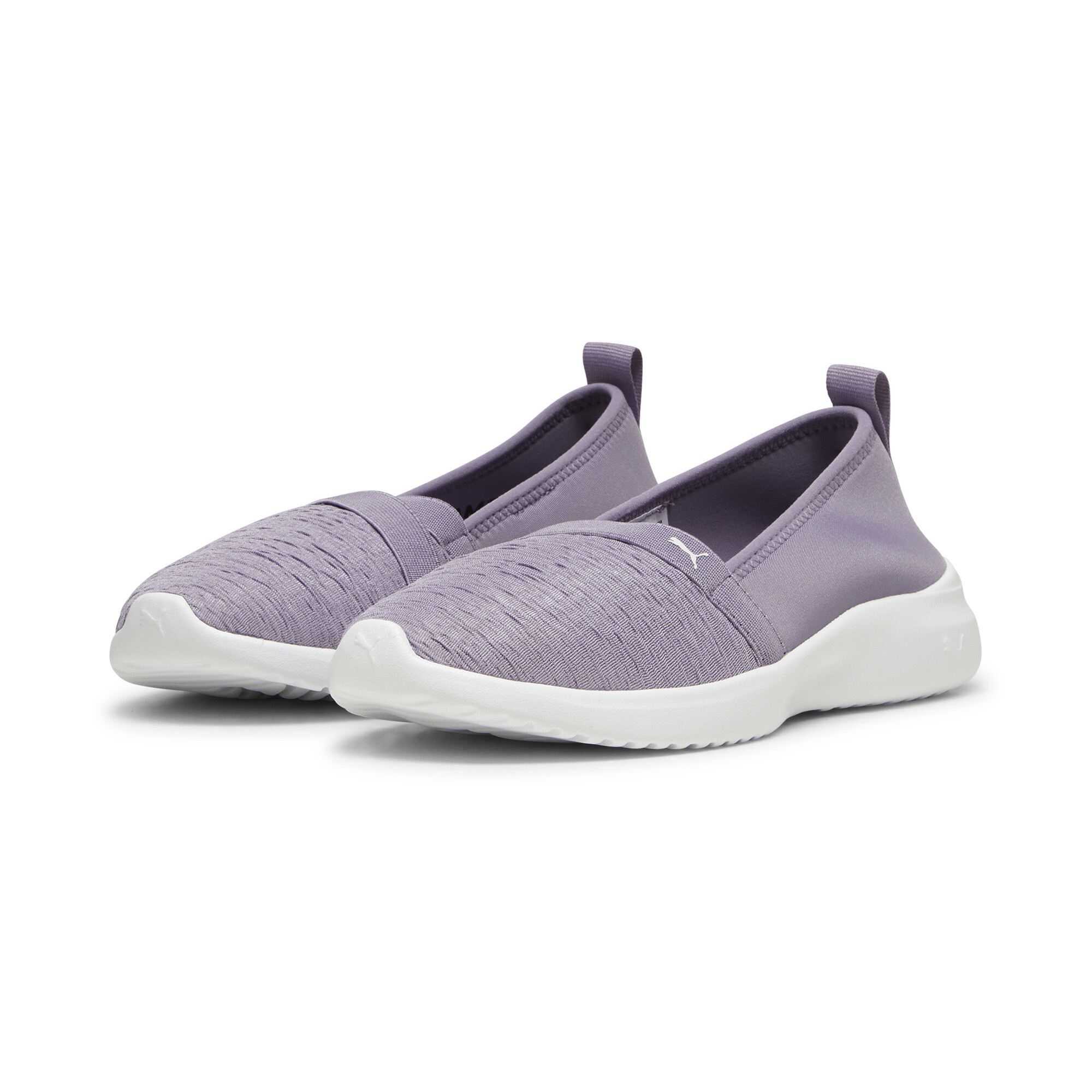 Women's Puma Adelina Slip-On's Trainers, Purple, Size 40, Shoes