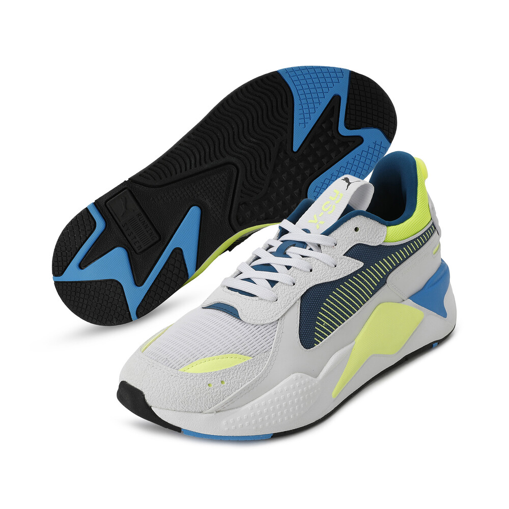 

PUMA - Кроссовки RS-X Hard Drive – Puma White-Fizzy Yellow-Digi-blue –, Белый