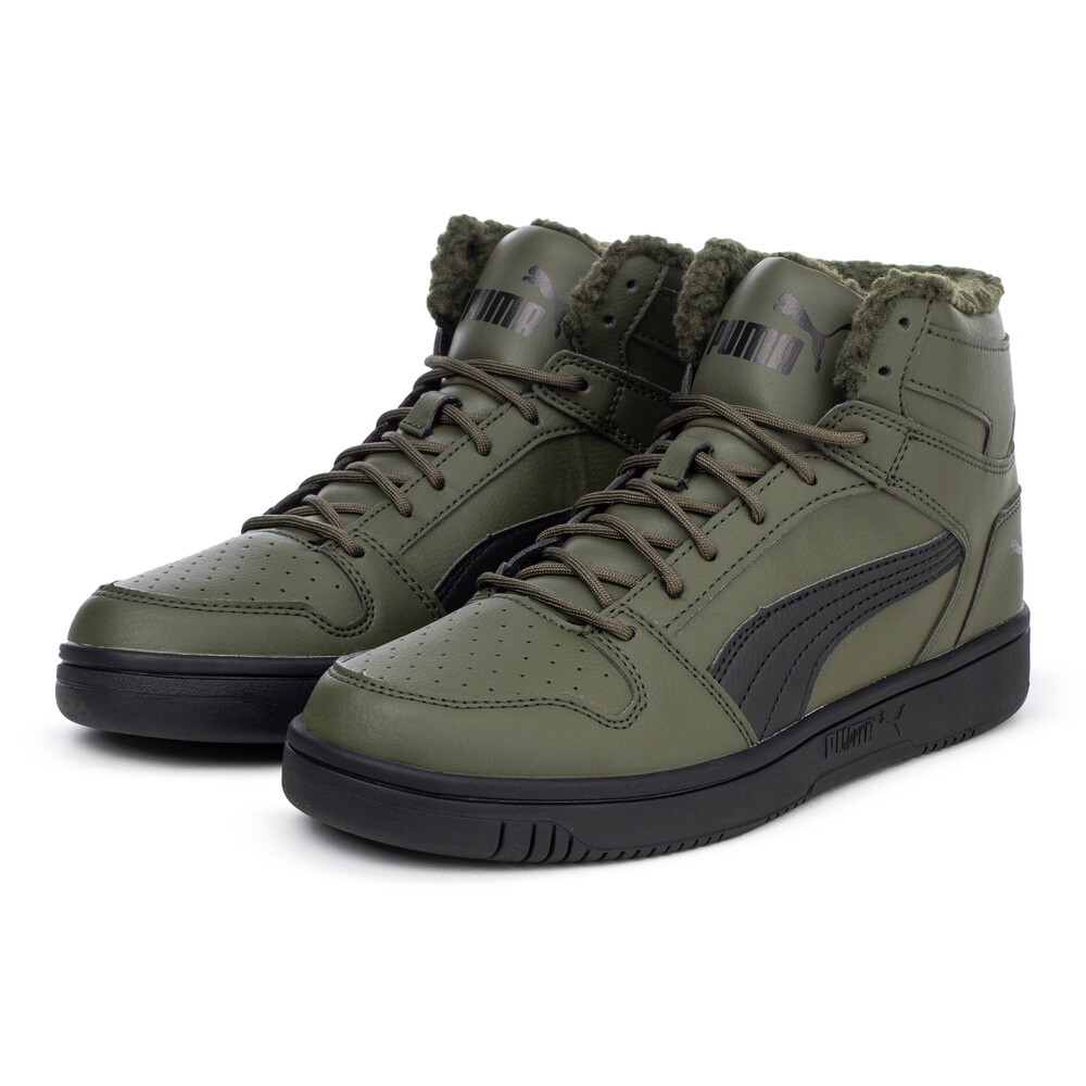 PUMA - male - Кроссовки Puma Rebound Layup SL Fur – Forest Night-Puma Black – 44.5