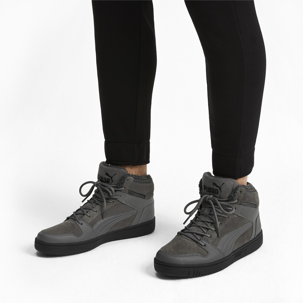 

PUMA - Кеды Puma Rebound LayUp SD Fur – CASTLEROCK-Puma Black –, Серый