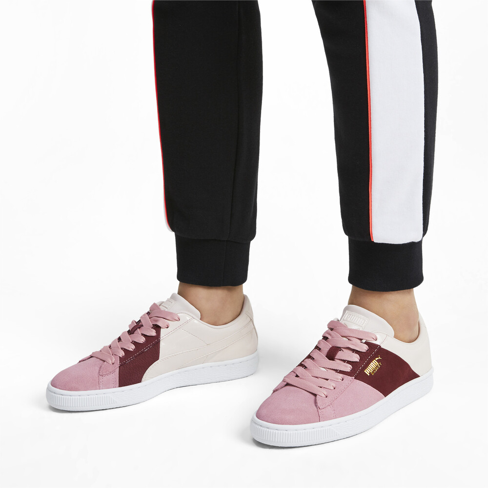 puma basket brights yoyo women beige